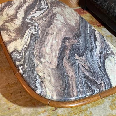 MCM Marble Top Coffee Table