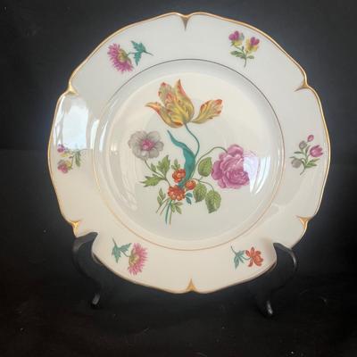 Ajco French Floral Pattern Plates (DR-MG)