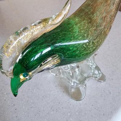 Pair of Murano Glass Birds (LR-JS)
