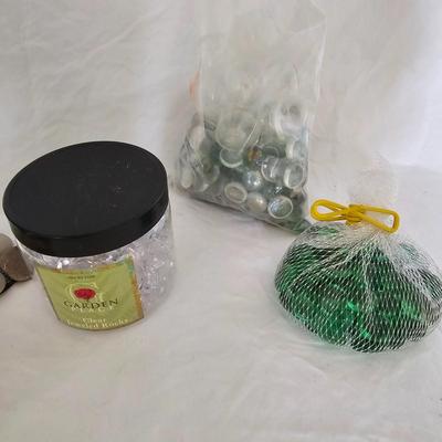 Blown Glass Water Tubes with Wide Cylinder Vase (LR-JS)