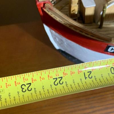 Large Wood Ship Model