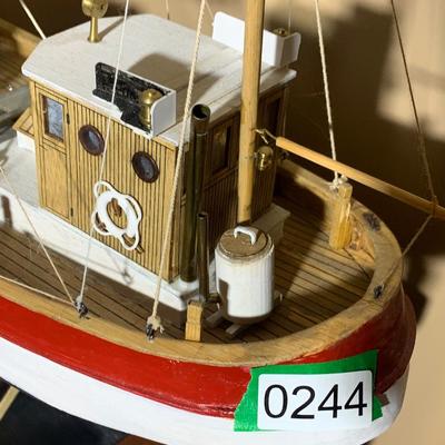Large Wood Ship Model