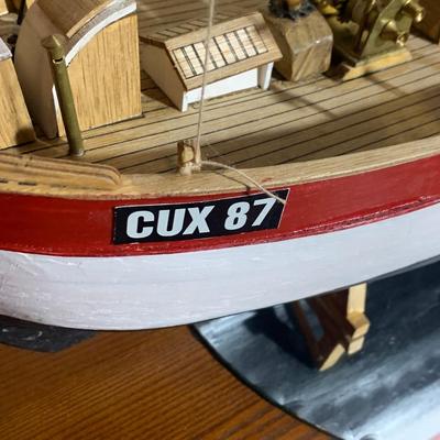 Large Wood Ship Model