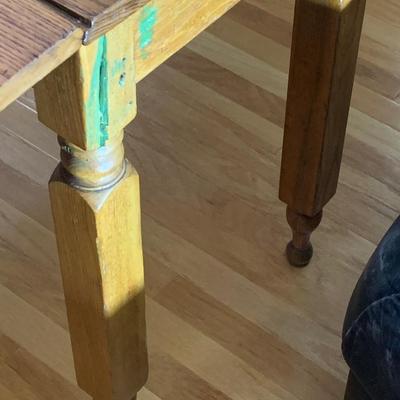 Antique Oak Drop Leaf Table