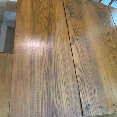 Antique Oak Drop Leaf Table