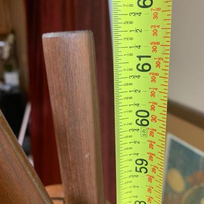 MCM Teak Adjustable Floor Lamp