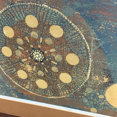 Mid Century Art “Corrosion” Signed 1/18