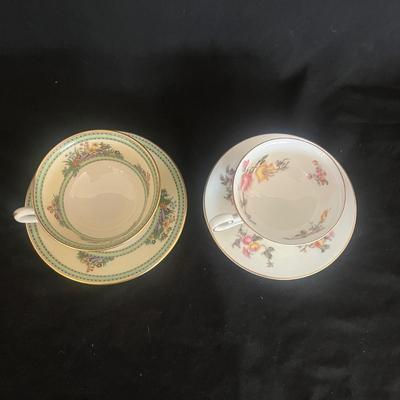 Assortment of Teacups & Saucers (DR-MG)