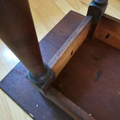 Solid Wood Oblong Table (LR-JS)