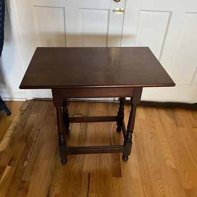 Solid Wood Oblong Table (LR-JS)