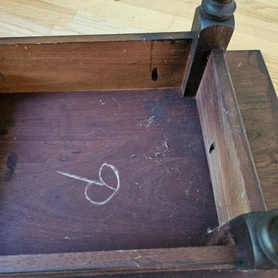 Solid Wood Oblong Table (LR-JS)