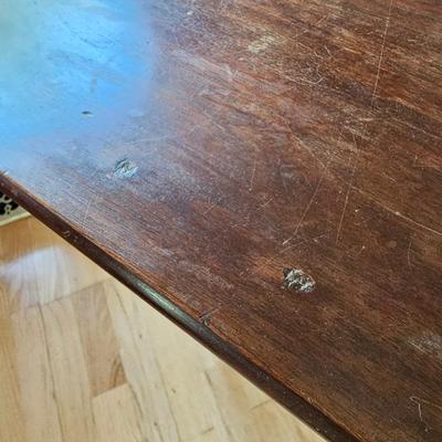 Solid Wood Oblong Table (LR-JS)