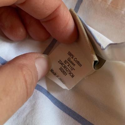 L.L. Bean & Boll and Branch Queen Sheet Sets and Bedding (PC1-HS)