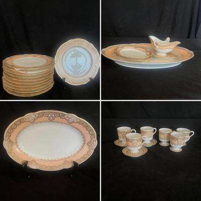 J.W. Boteler & Bro. China Set (DR-MG)
