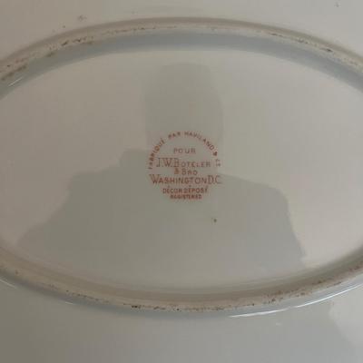 J.W. Boteler & Bro. China Set (DR-MG)