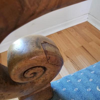 Upholstered French Armchair. (LR-JS)
