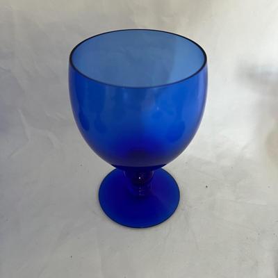 Blue Glass Cups & More (K-MK)
