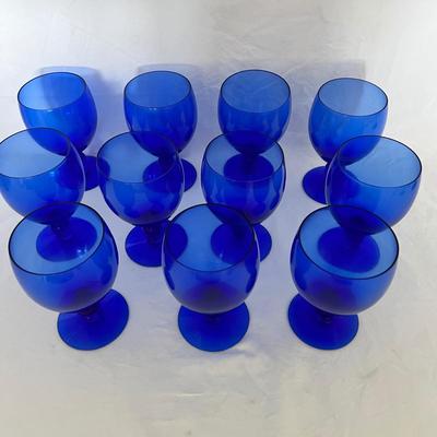 Blue Glass Cups & More (K-MK)