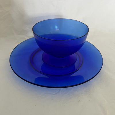Blue Glass Cups & More (K-MK)