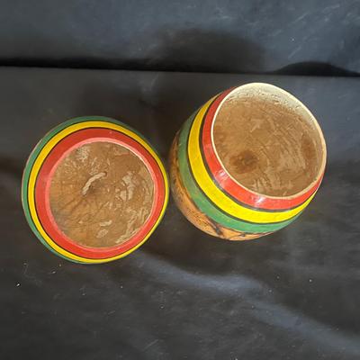 Yerba Mate Cups With Two Straws & Two Decorative Gourds (DR-MG)
