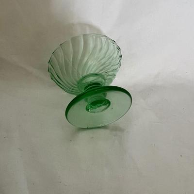 Glass Footed Sherbet/Champagne Glasses (K-MK)