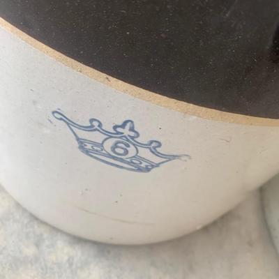 3 Large Stoneware Crocks 3 - 6 - 10 Gallon