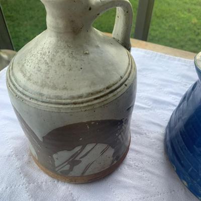 Antique Stoneware Crocks Lot