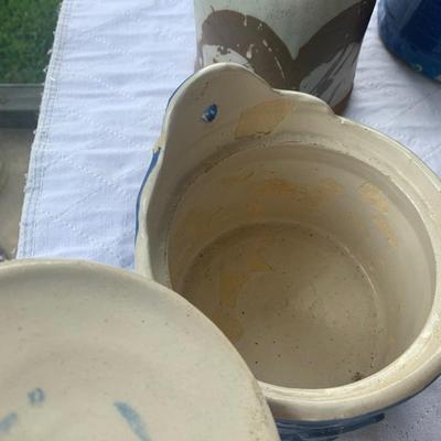Antique Stoneware Crocks Lot