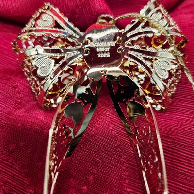 Danbury Mint Gold Christmas Ornaments