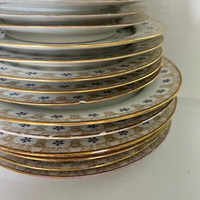 J. Pouyat Limoges Plates (K-MK)