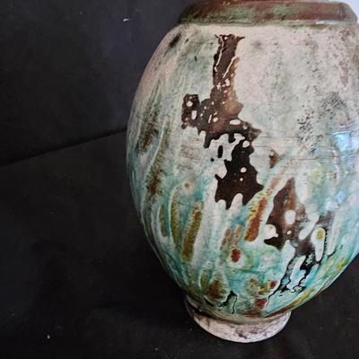 Blue Ceramic Urn (LR-JS)