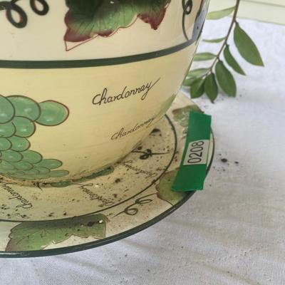 Plant in Fancy Tea Cup Pot