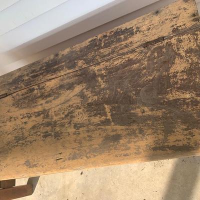 Antique Primitive Blanket Chest