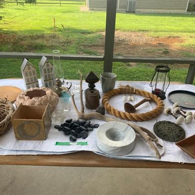Misc. Lot of Interesting Home & Patio Decor