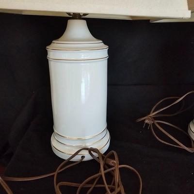 Three Floral Pattern Lamps (LR-JS)