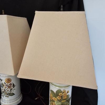 Three Floral Pattern Lamps (LR-JS)