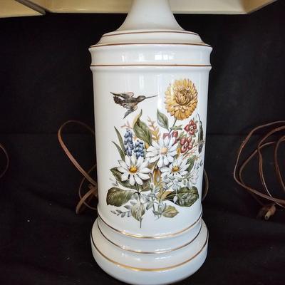 Three Floral Pattern Lamps (LR-JS)