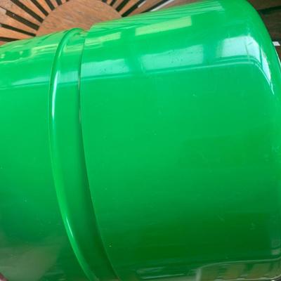 PAIR Mid Century Heller Green Ice Buckets