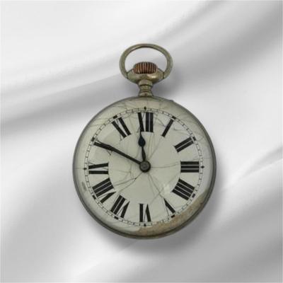 Glass Encased Desk Clock (DR-MK)
