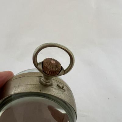 Glass Encased Desk Clock (DR-MK)