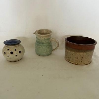 Speckled Stoneware Pottery (DR-MK)
