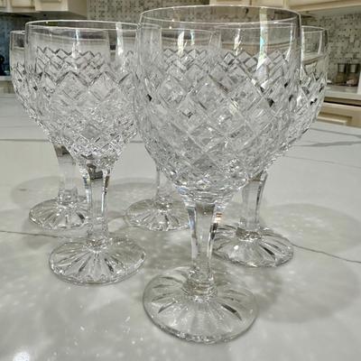 Waterford Wine Comeragh Pattern 6 1/2 in. Set of 5