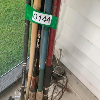 Fishing Rods Lot Shakespeare Browning Ugly Sticks +++