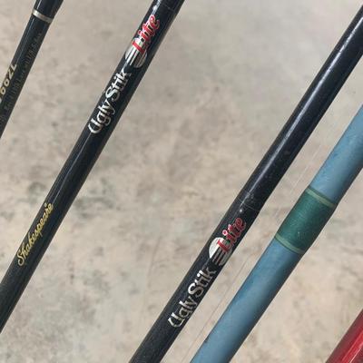 Fishing Rods Lot Shakespeare Browning Ugly Sticks +++