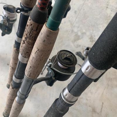 Fishing Rods Lot Shakespeare Browning Ugly Sticks +++