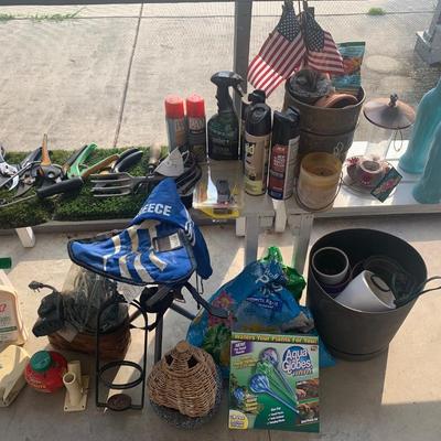 Huge Lot Of Gardening / Patio Items