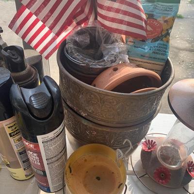 Huge Lot Of Gardening / Patio Items