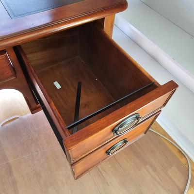 Four Dovetailed Drawer Desk (LR-JS)