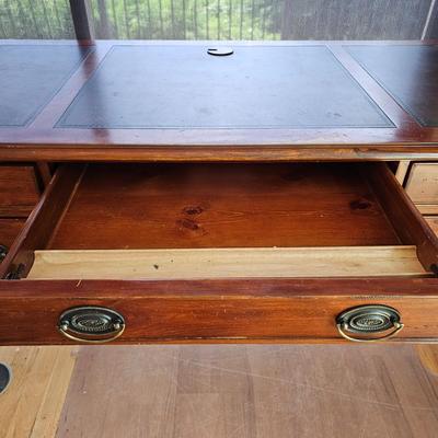 Four Dovetailed Drawer Desk (LR-JS)
