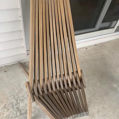 Folding Collapsable Wood Chair